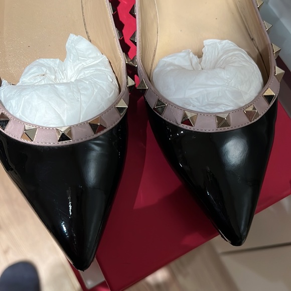 Patent Rockstud Ballet Flat - Picture 6 of 6